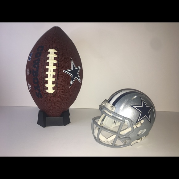 NFL Other - Cowboys football and mini Helmet